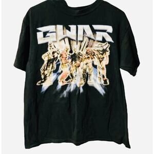 Gwar Shirt Lust In Space Graphic Tee Sz Men Large Heavy Metal Trash Punk Band